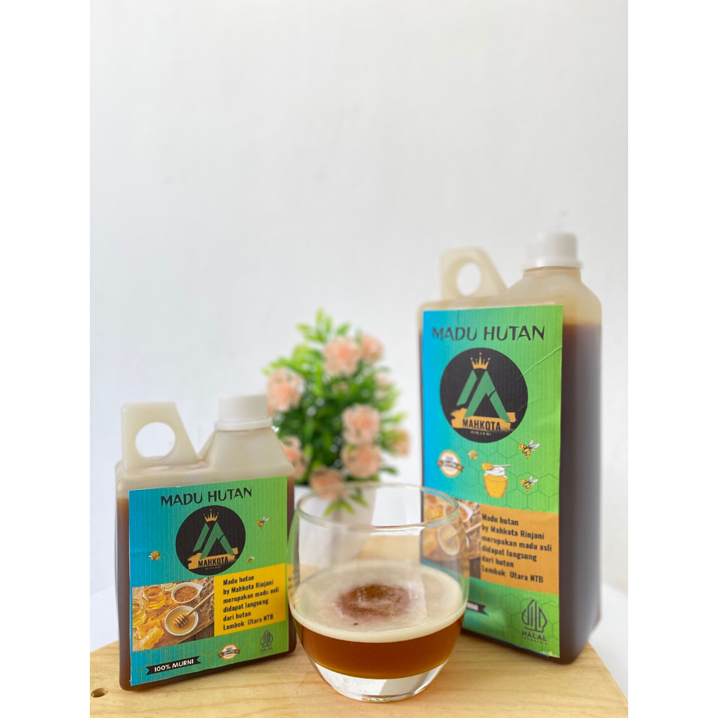 MADU HUTAN ASLI 100% ORIGINAL , MADU HUTAN LIAR, MAHKOTA RINJANI