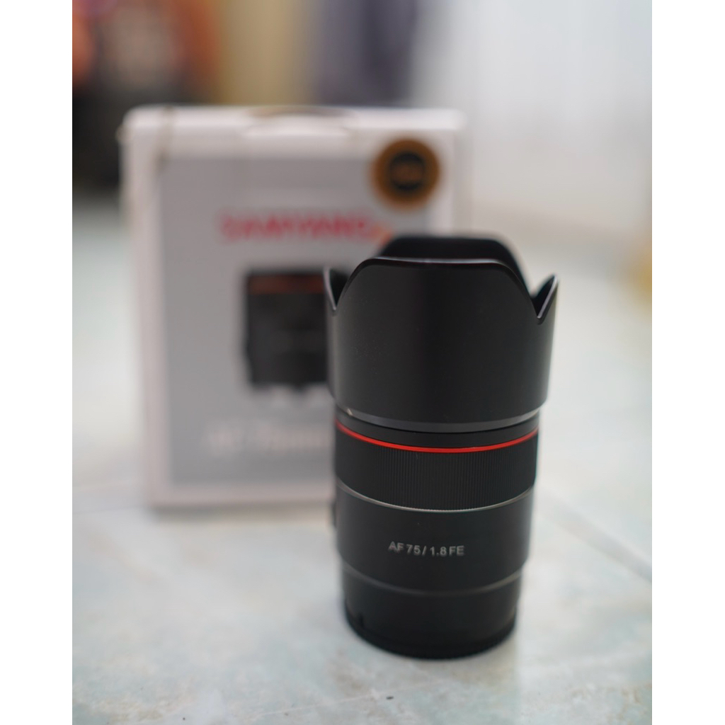 Samyang 75mm 1.8 to Sony FE
