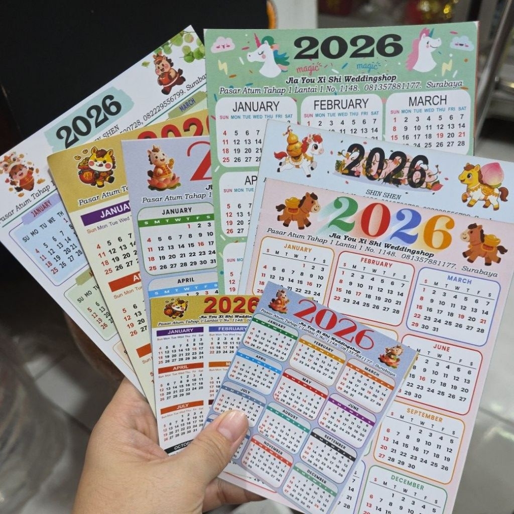 kalendar tahunan 2026