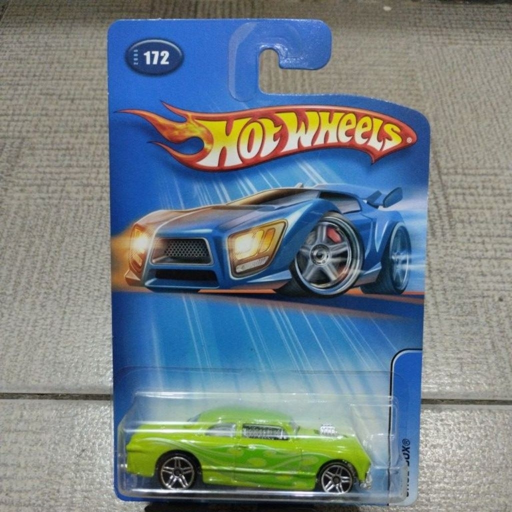HOT WHEELS SHOE BOX BLUE CARD (166)