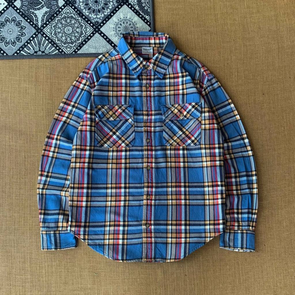 kemeja Outer Tebal Carhartt size L 100% original 251025J