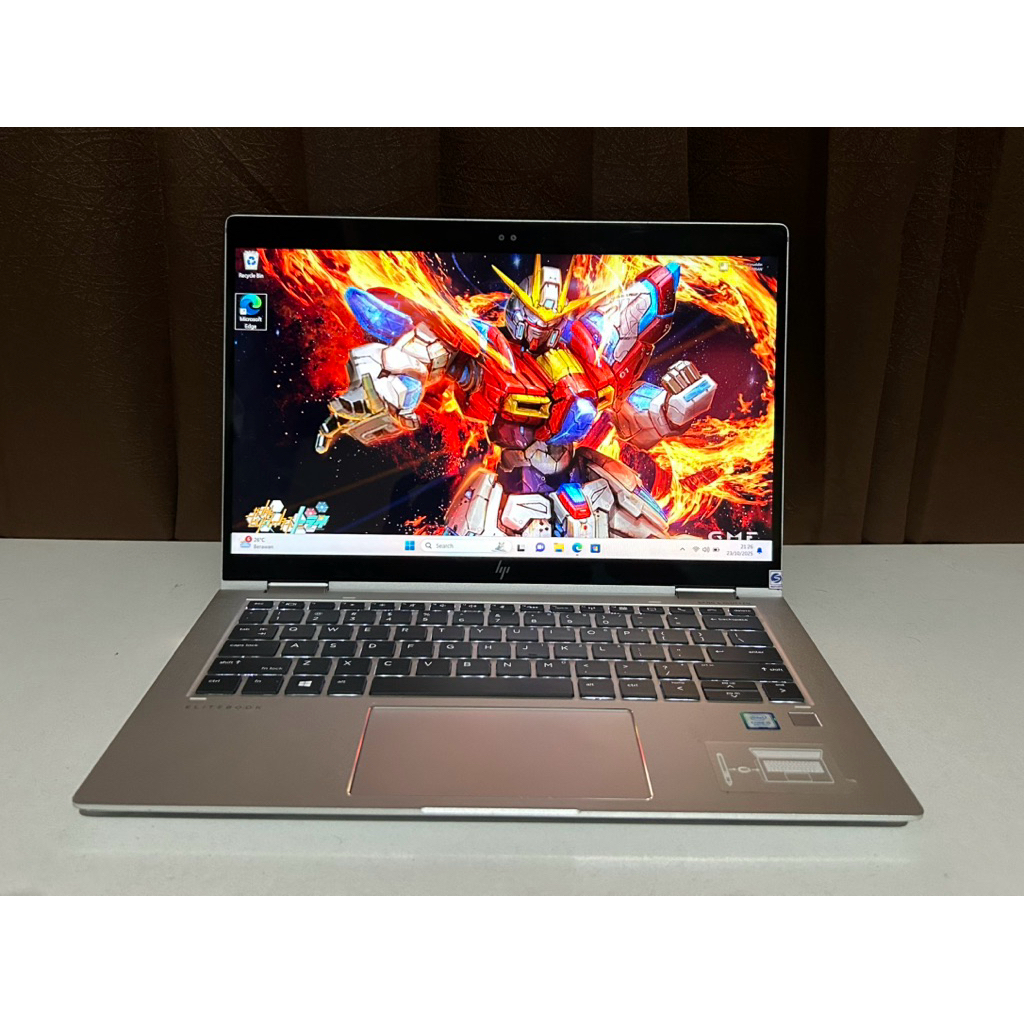 Laptop Ultrabook HP Elitebook x360 1030 G3 2in1 Core i5-8250U 8gb/256gb Convertible Lipat Touchscree