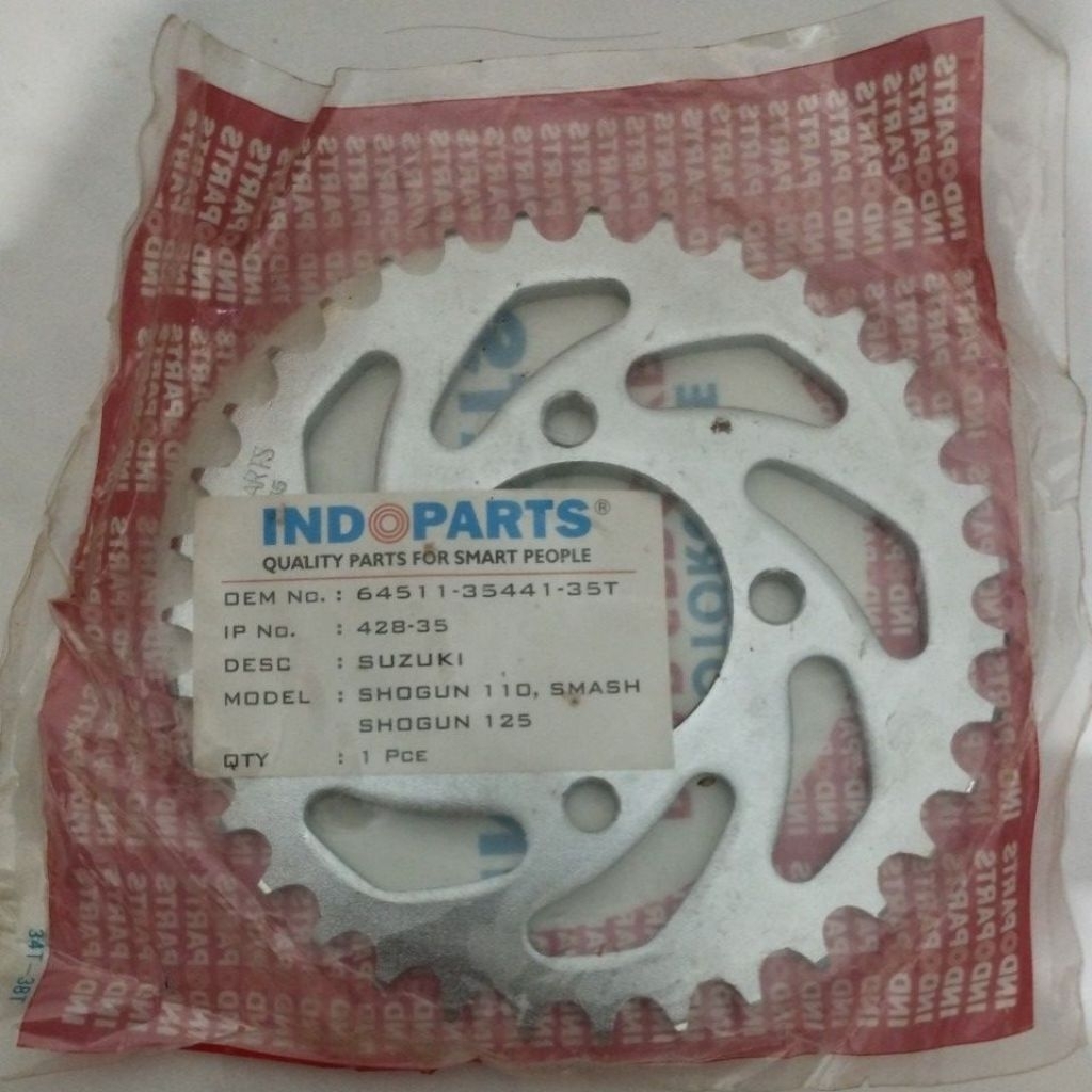 gear belakang suzuki shogun 110,smash,shogun125