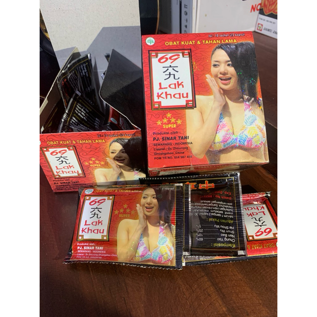 Kapsul LAK-KHAU 69 Super Original