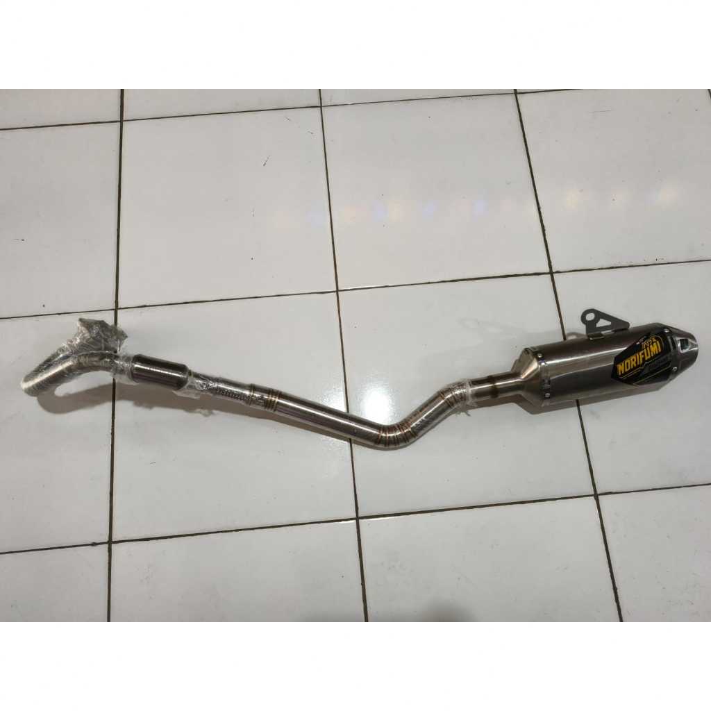 Knalpot WR 155 Norifumi Tintium / knalpot Norifumi titanium PNP untuk Yamaha WR 155