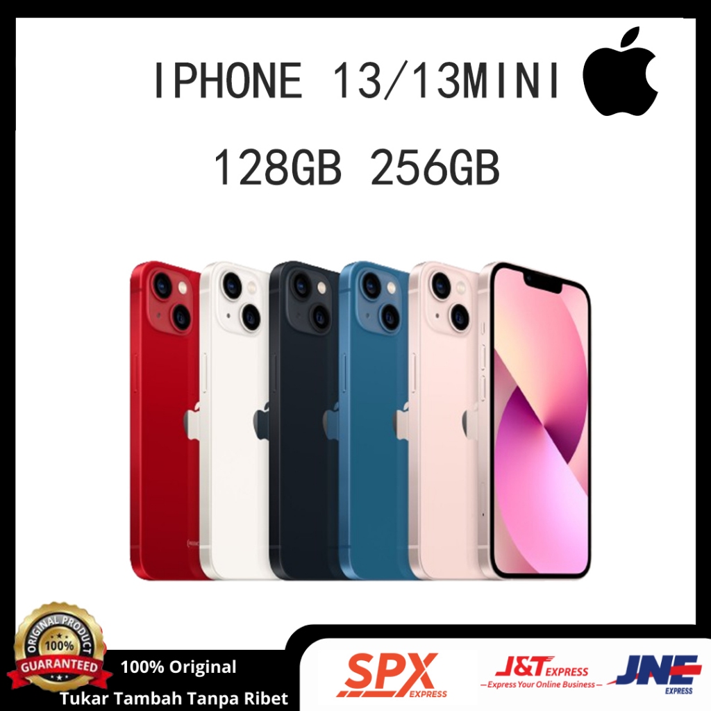 APPLE HP13/13MINI IPHONE13 128GB/ LIKE NEW Second BEKAS ORIGINAL 100% MULUS NORMAL FULLSET