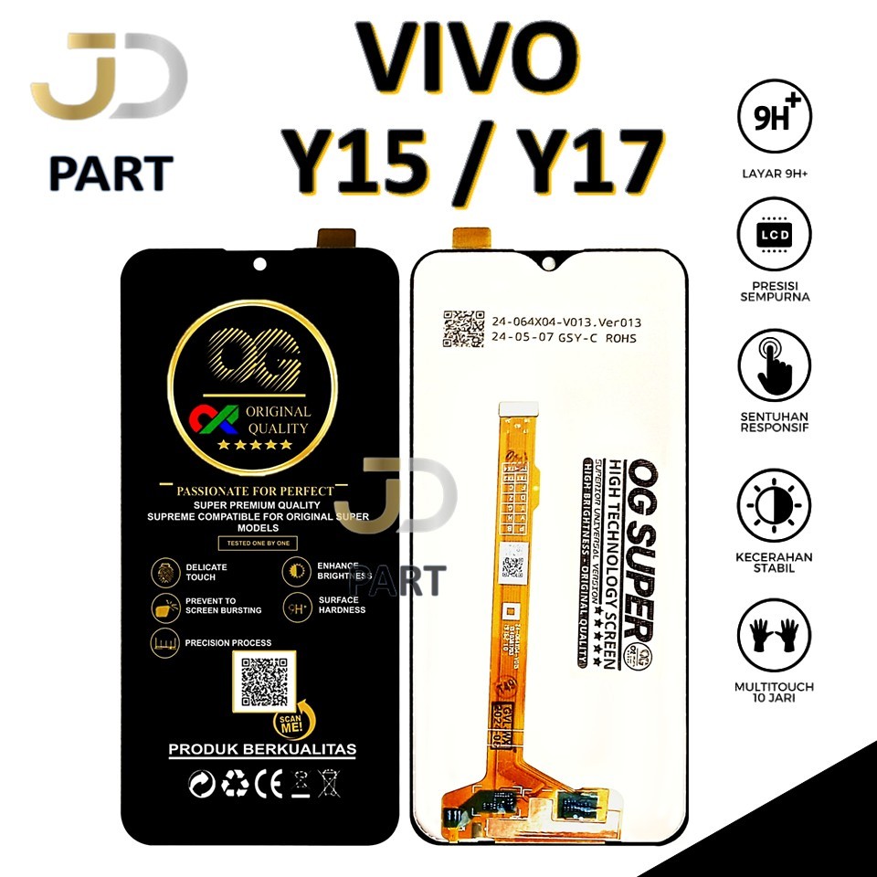 LCD TOUCHSCREEN VIVO Y15 / Y17 ORIGINAL 100% FULLSET