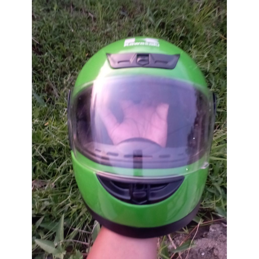 Helm ninja ijo RR/R ss/s ori