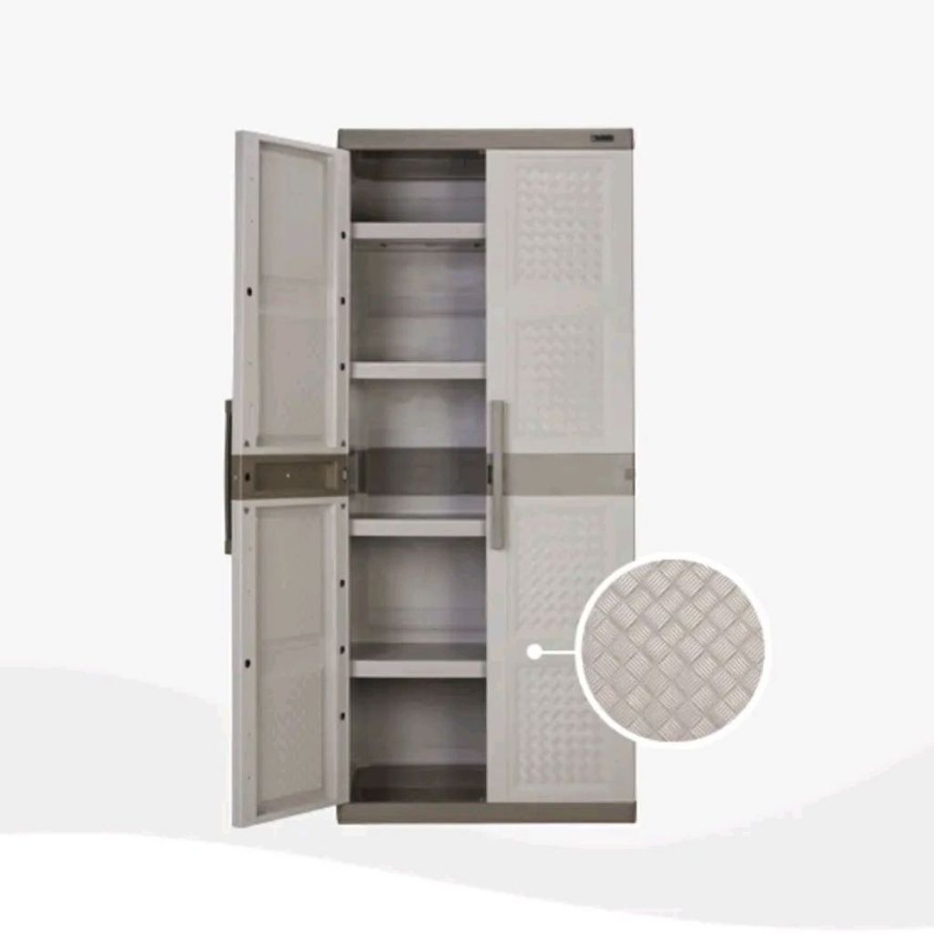 Lemari Pakaian Lemari Plastik Arisa CA-302 | CA302 gagang handle pintu