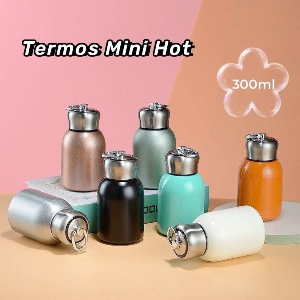 BOTOL MINUM TERMOS 300 ML / TUMBLER TERMOS MINI / TERMOS STAINLESS STEEL 300ML