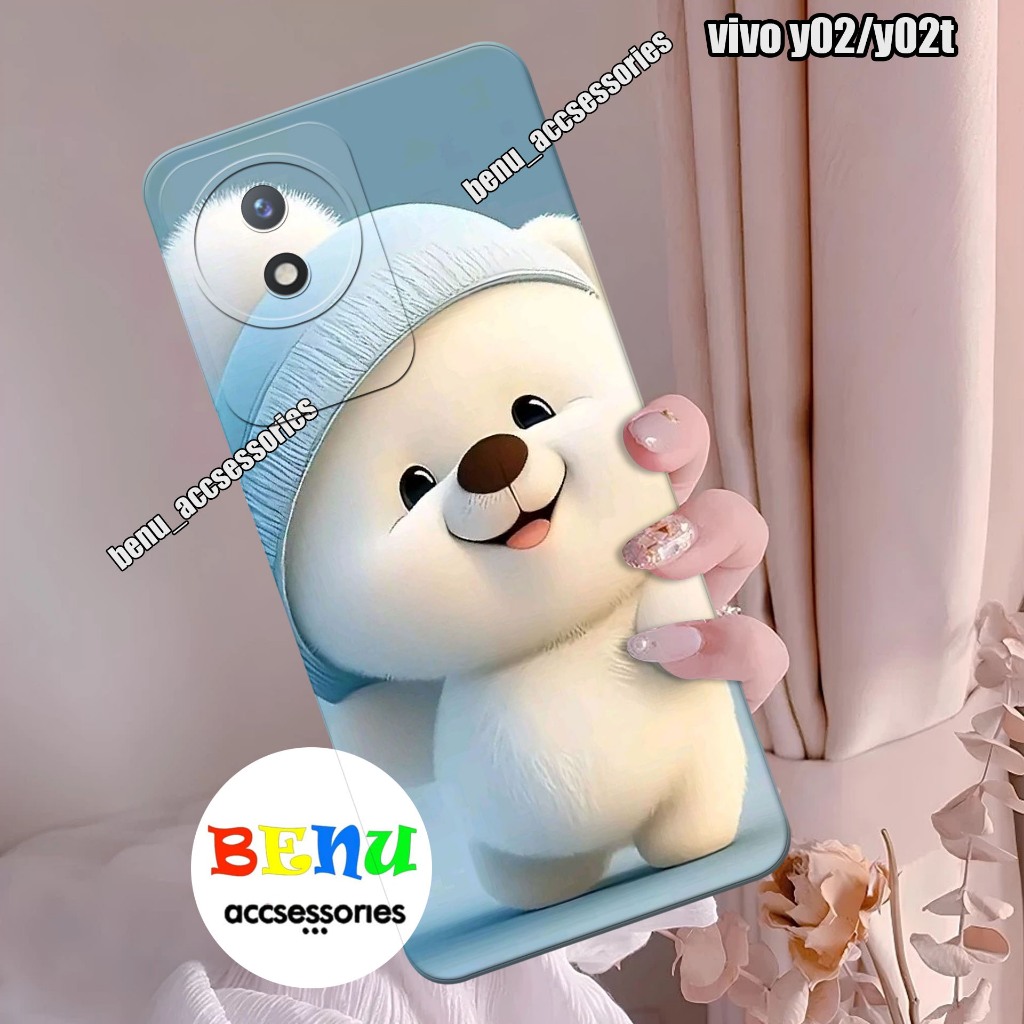 SOFTCASE UNTUK HP VIVO Y02/Y02T MODEL SOFTCASE TERBARU | BAHAN KARET TEBAL | NYAMAN DI GENGGAM_12