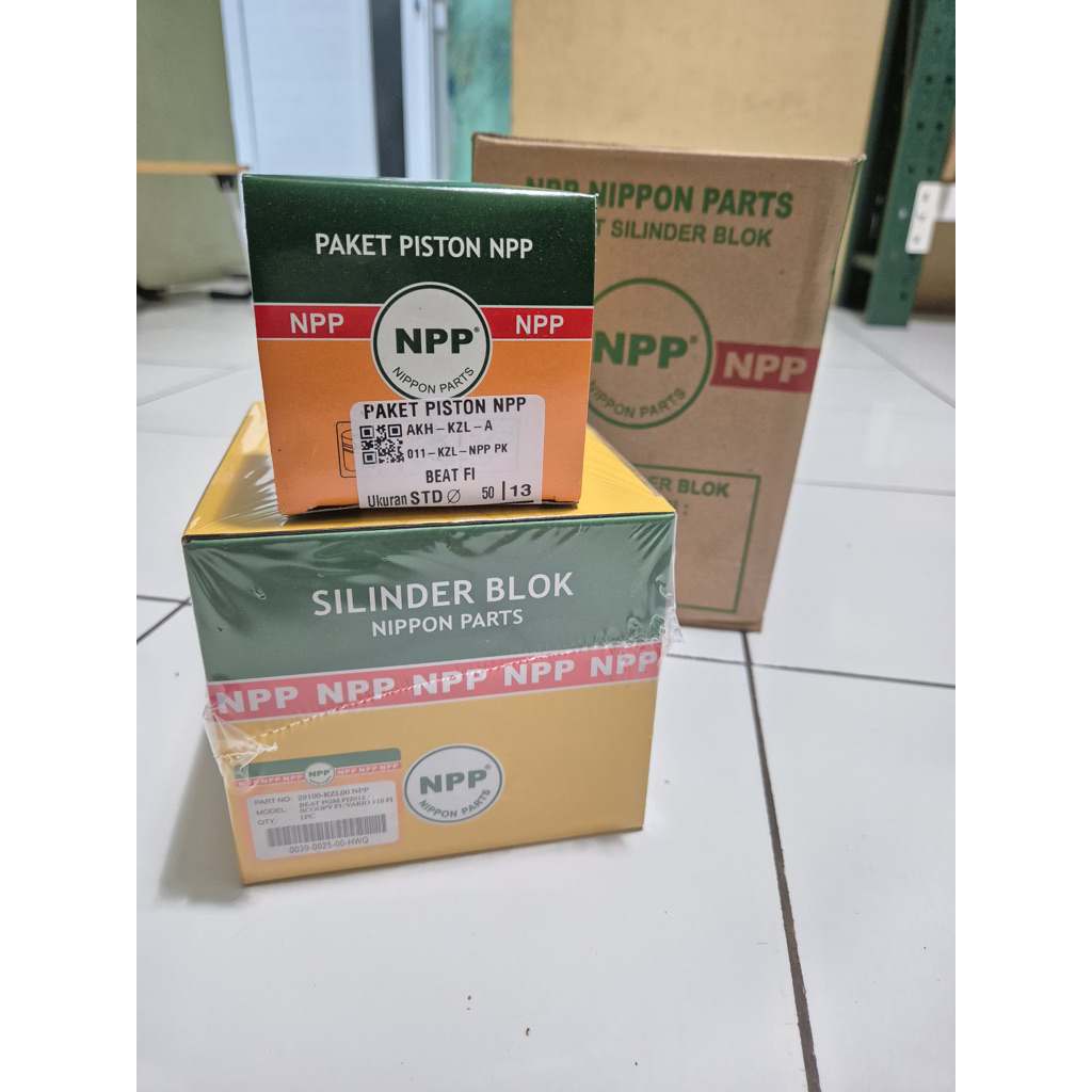 NPP BLOK SILINDER + PISTON KIT BEAT FI