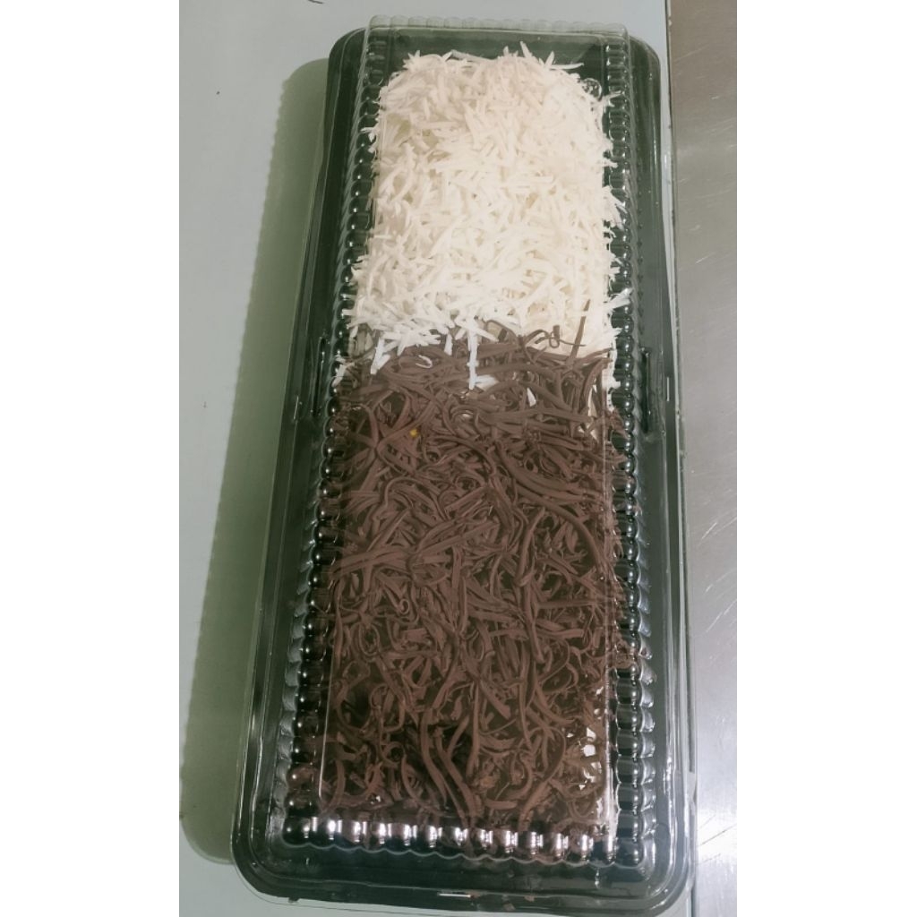 Brownies Panggang Kombinasi 10x30 – Coklat diamond, Keju Parut Full Topping