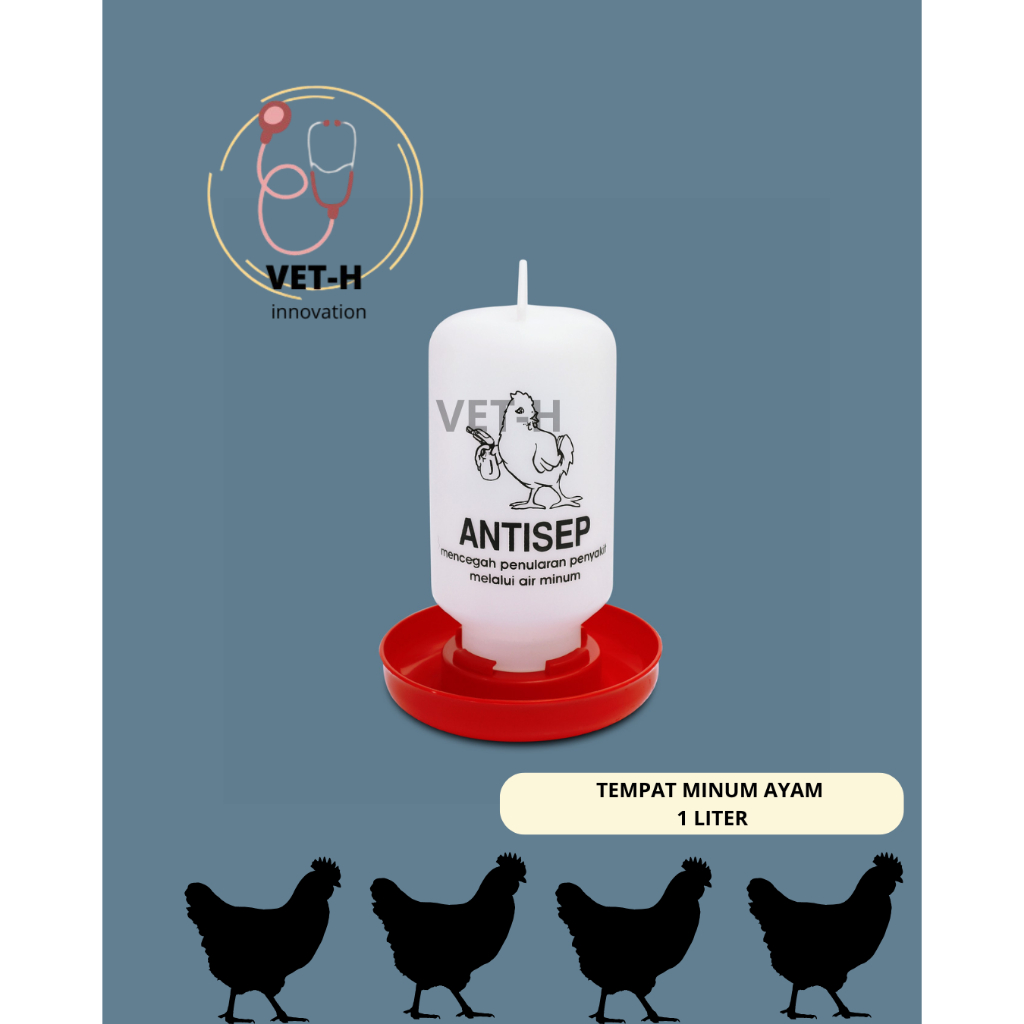 Tempat Minum Ayam 1 Liter (TMA  1L) Medion