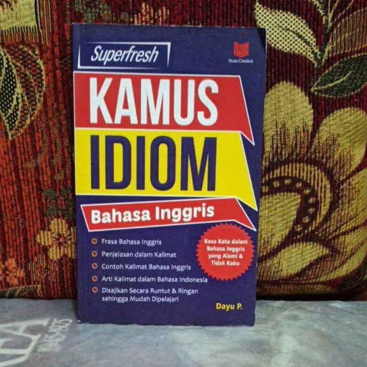 Buku Original Superfresh KAMUS IDIOM Bahasa Inggris Dayu P Bekas