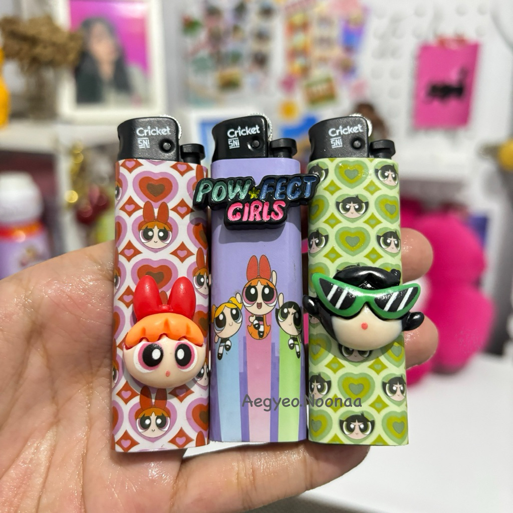 KOREK CRICKET POWERPUFF GIRLS KOREK CRICKET AESTHETIC