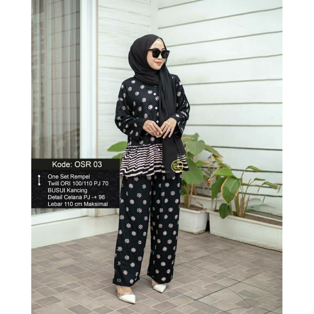 One Set terbaru elzhaf batik Pekalongan