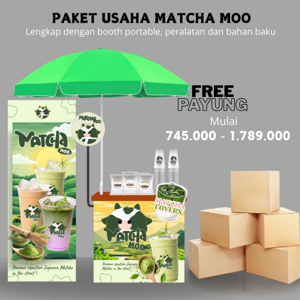MATCHA TIME , FRANCHISE MATCHA TERLARIS DI SHOPEE (FRANCHISE MINUMAN HITS 2025)