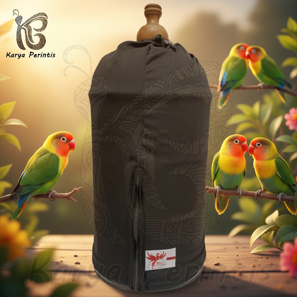 Krodong Kerodong Sangkar Burung Lovebird. Sarung Sangkar Burung LB