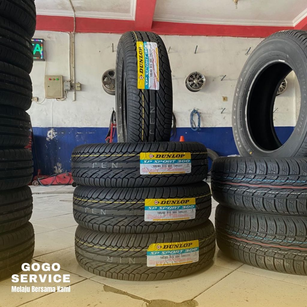 Ban Mobil Dunlop 185/65 R15 SP Sport 300 Ban Mobil Standar Ertiga Avanza Xenia