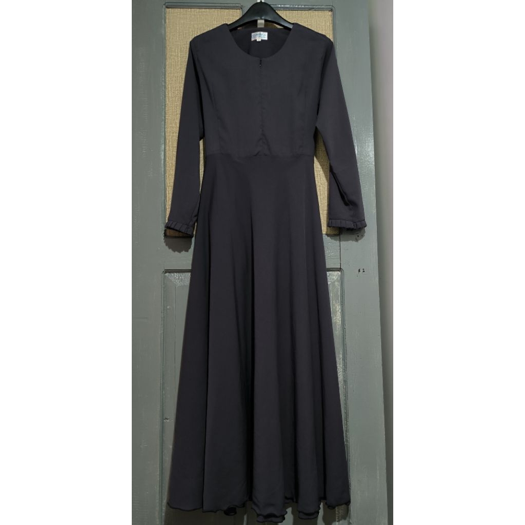 Gamis polos Dress polos Dress A Line