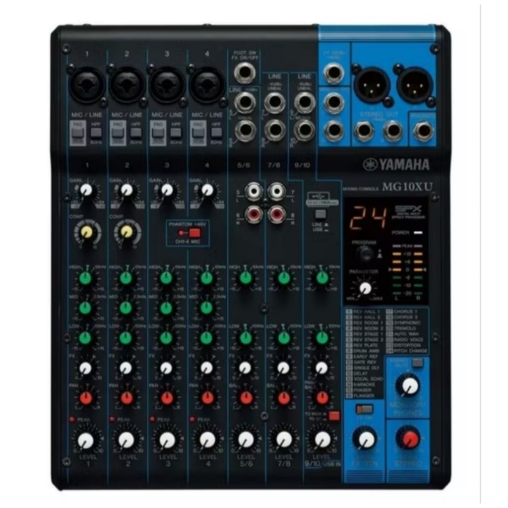 MIXER AUDIO MG10XU YAMAHA ORIGINAL/MG-10XU/MG10XU SERIES