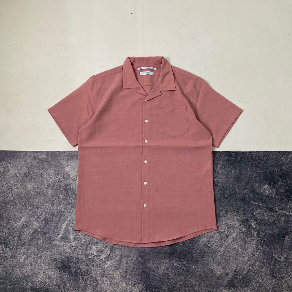 Kemeja Open Collar N.J Clothing Size L