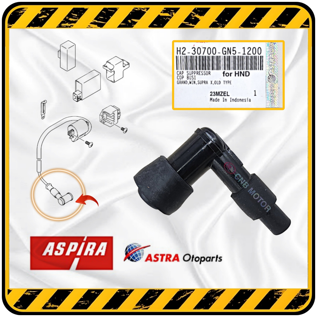 ASPIRA >> Cop Busi Tutup Busi Universal Honda CB 100 GL PRO ASTREA STAR PRIMA GRAND LEGENDA dll