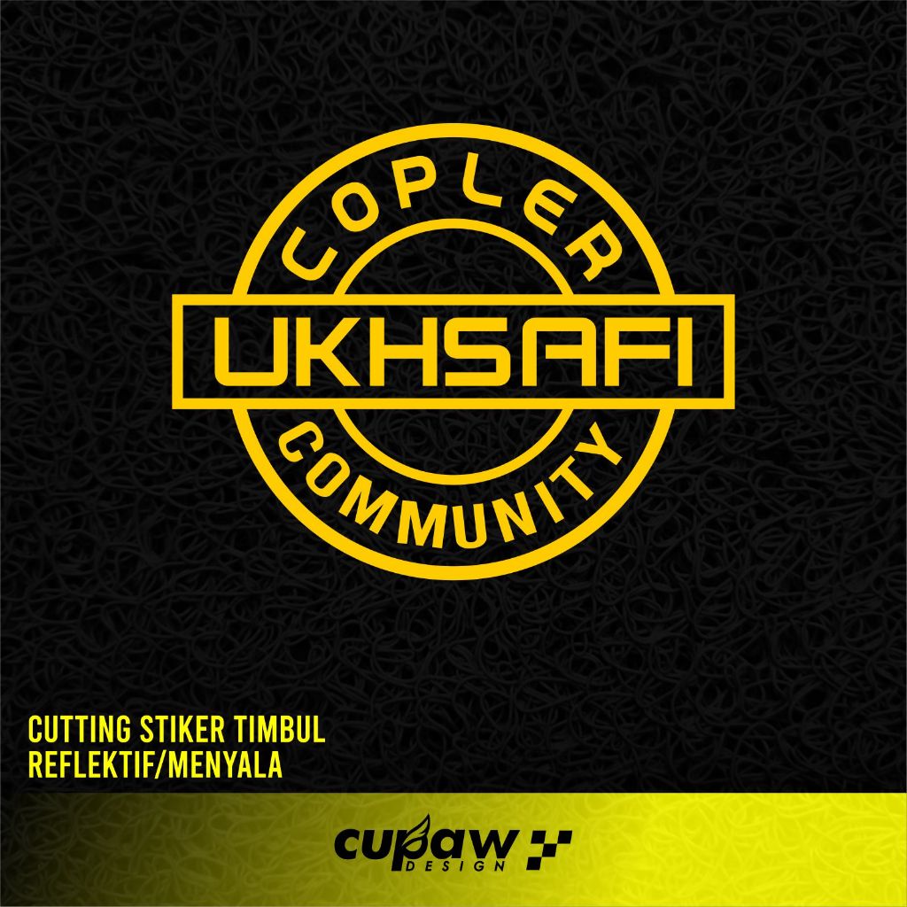 STIKER UCC UKHSAFI COPLER COMMUNITY