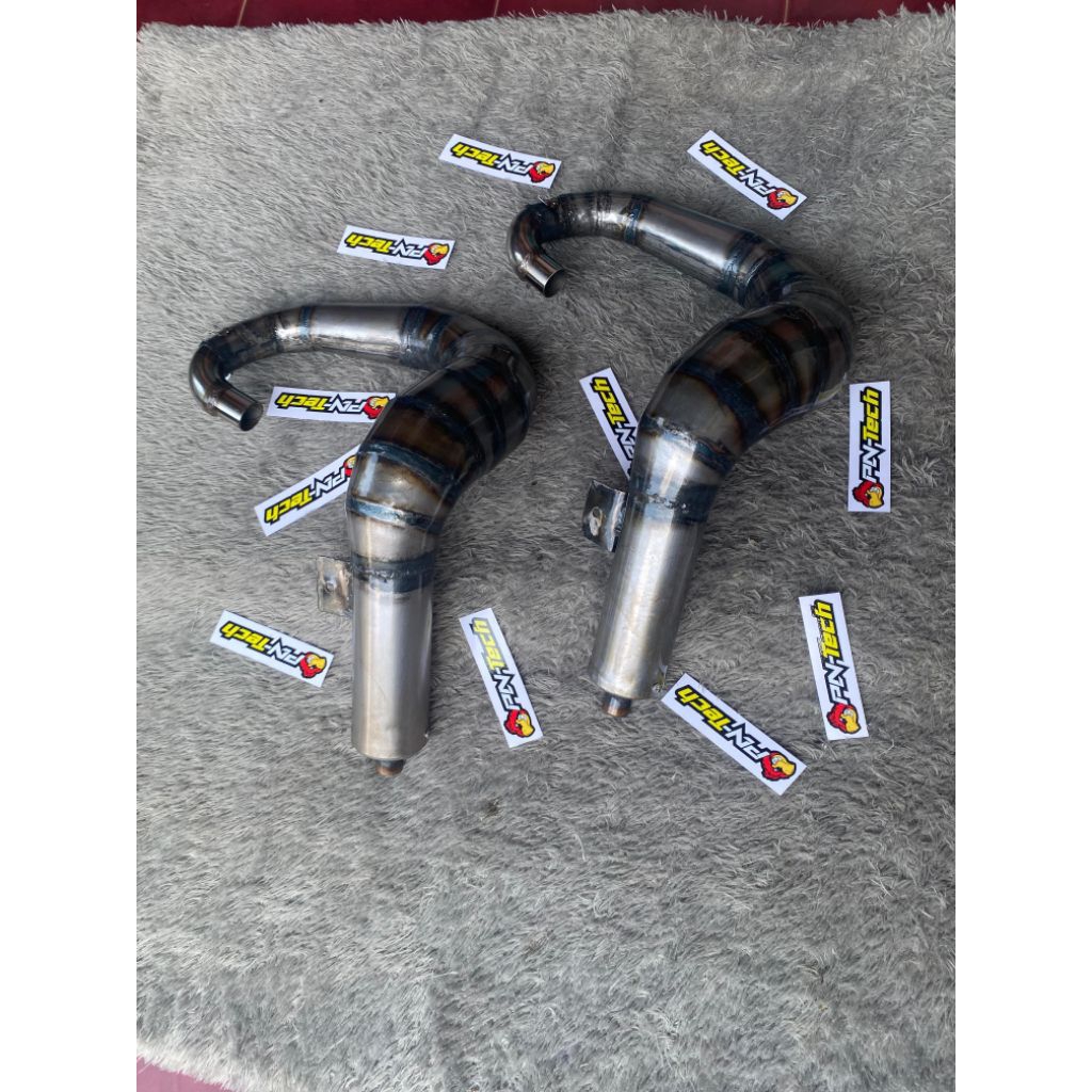 knalpot goped/mesin pemotong rumput 50cc mesin kanan