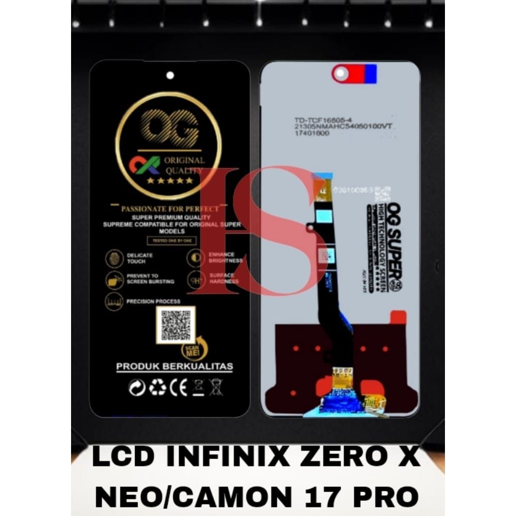 LCD INFINIX ZERO X NEO FULLSET TOUCH SCREEN LCD INFINIX ZERO X NEO/CAMON 17 PRO LCD ORIGINAL