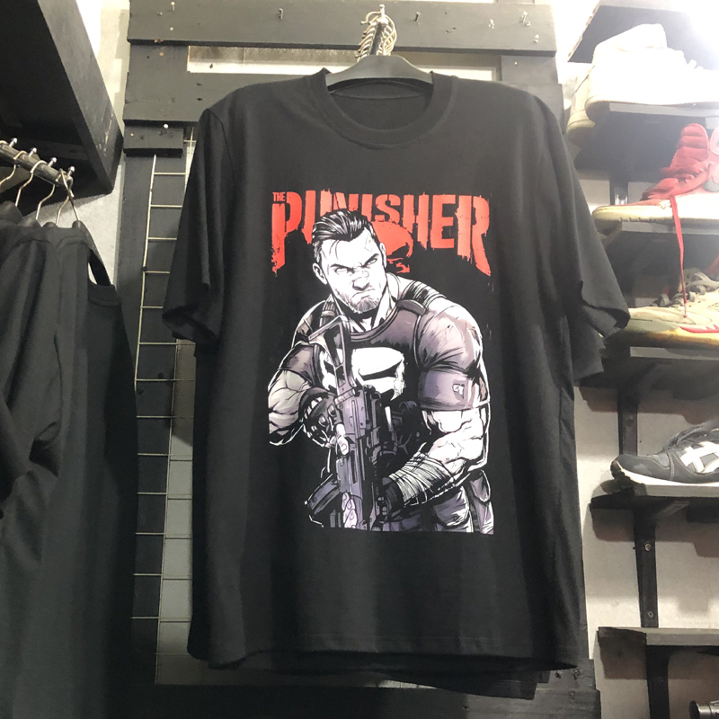 NEW READY STOCK || Punisher Tshirt Bahan Katun Kombed 30s || Size S M L XL XXL 3XL 4XL || DISTRO TSH