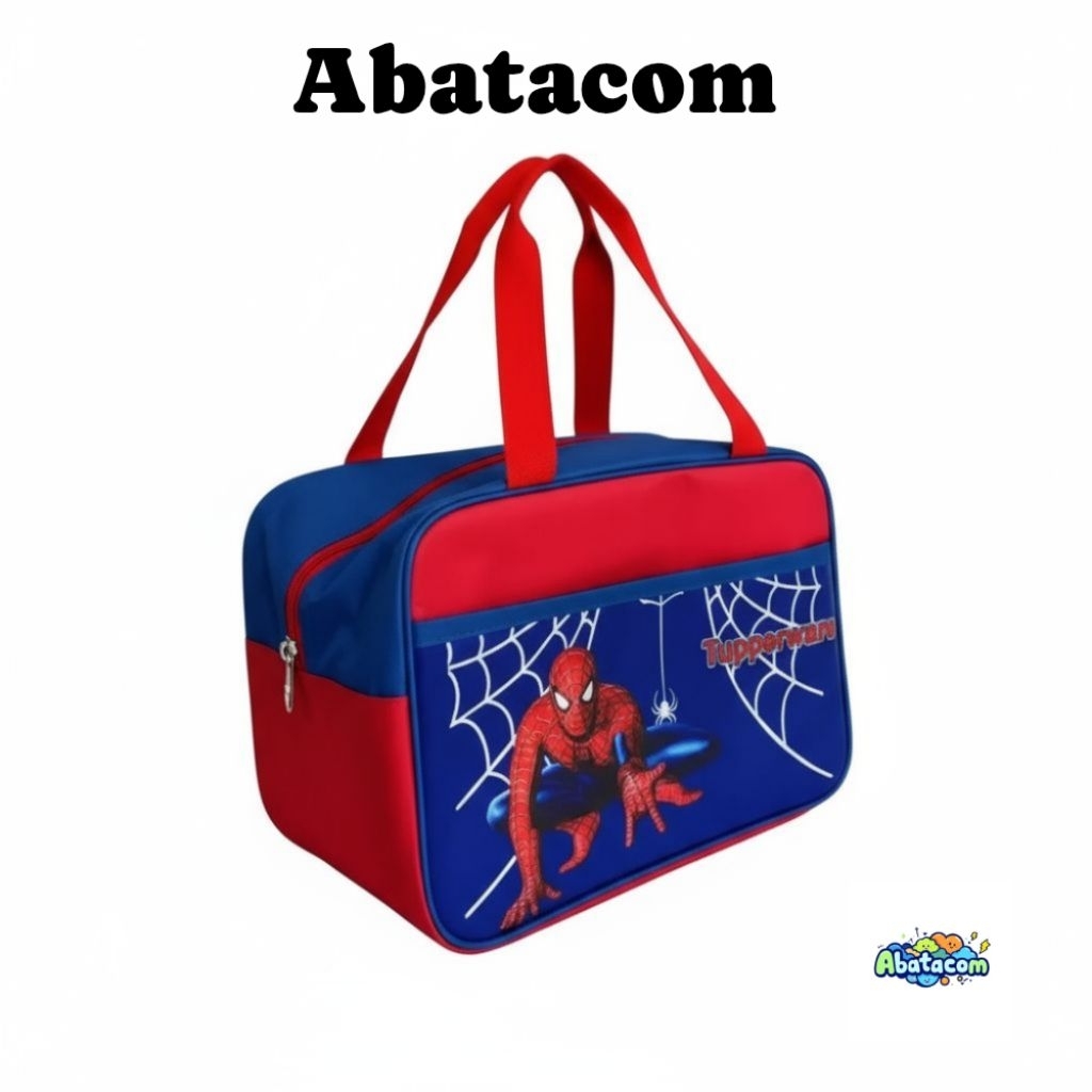Tas Bekal Tupperware Gambar Spiderman Muat Banyak Untuk Anak Cowok