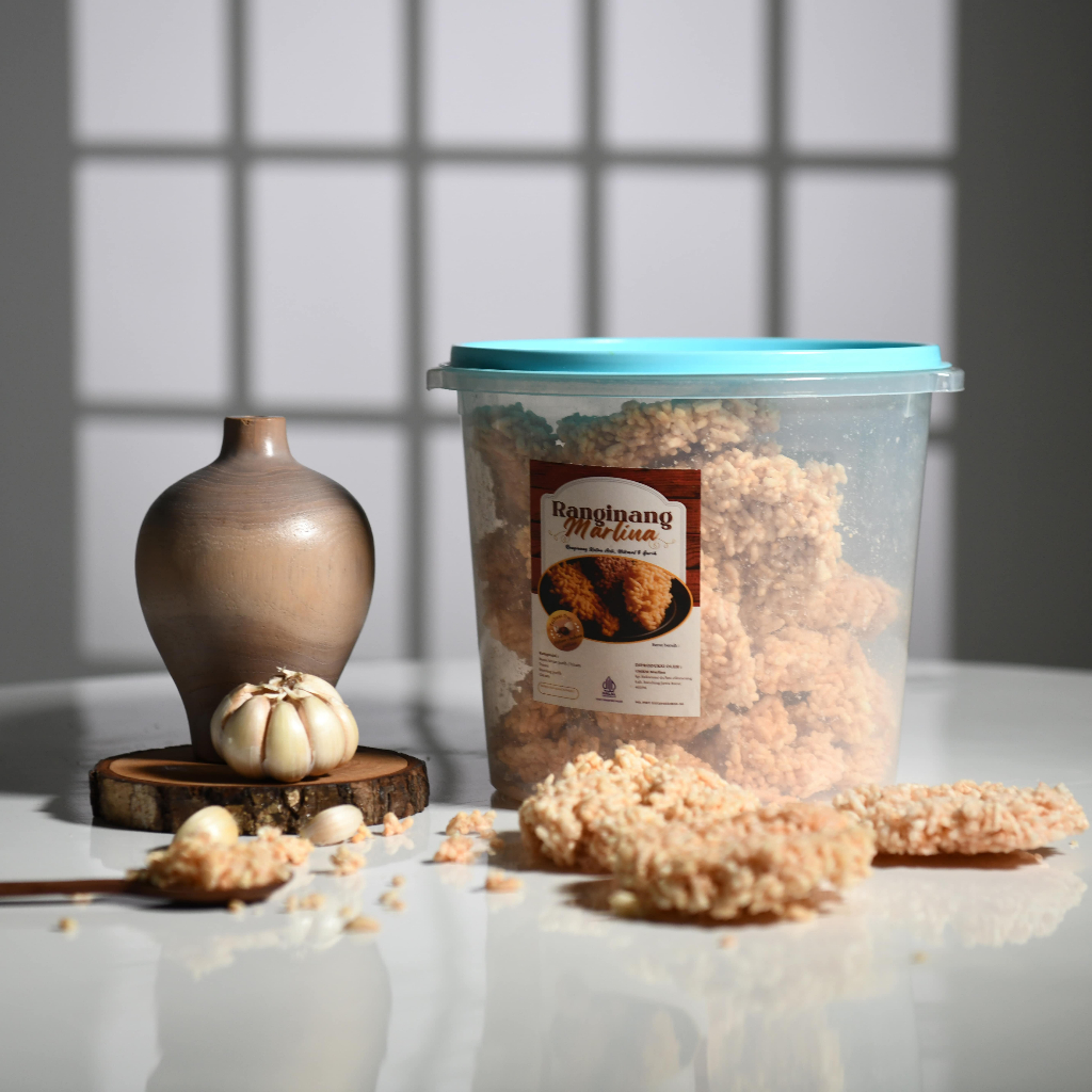 Ranginang Marlina Matang Besar – Snack Camilan Gurih Renyah, Kerupuk Ketan Asli Indonesia, 1 kg