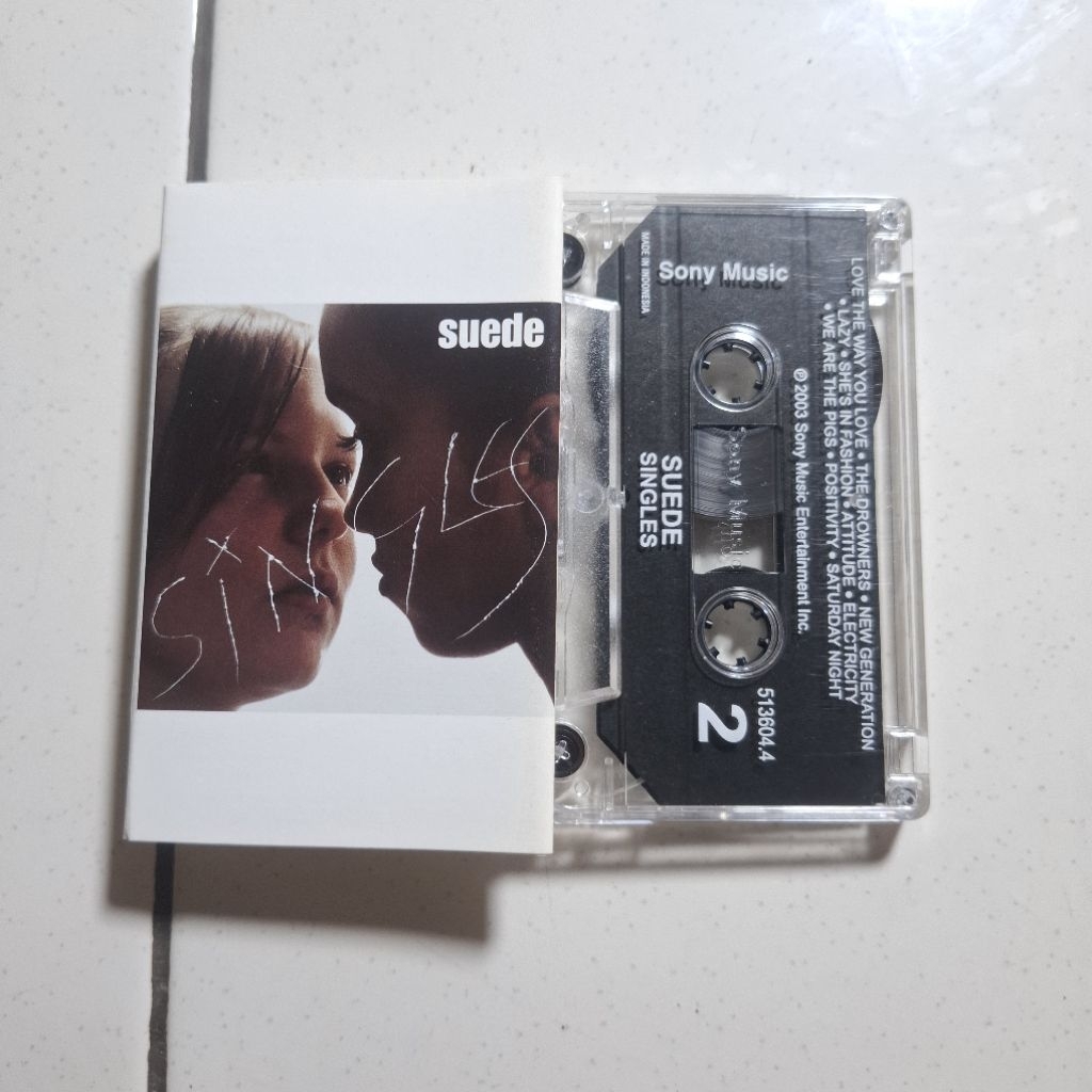 Kaset Pita Suede - Singles Second