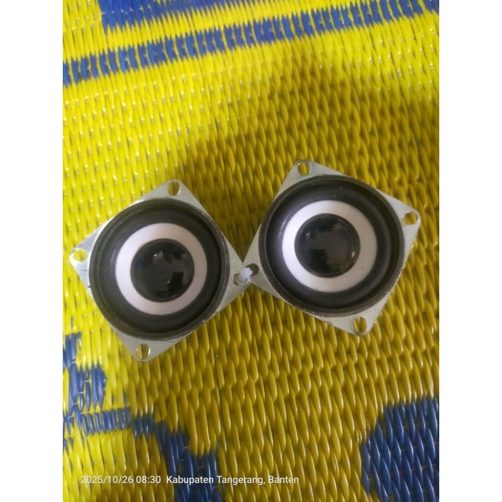 Speaker 2 inci 4 ohm 3 watt Fullrange