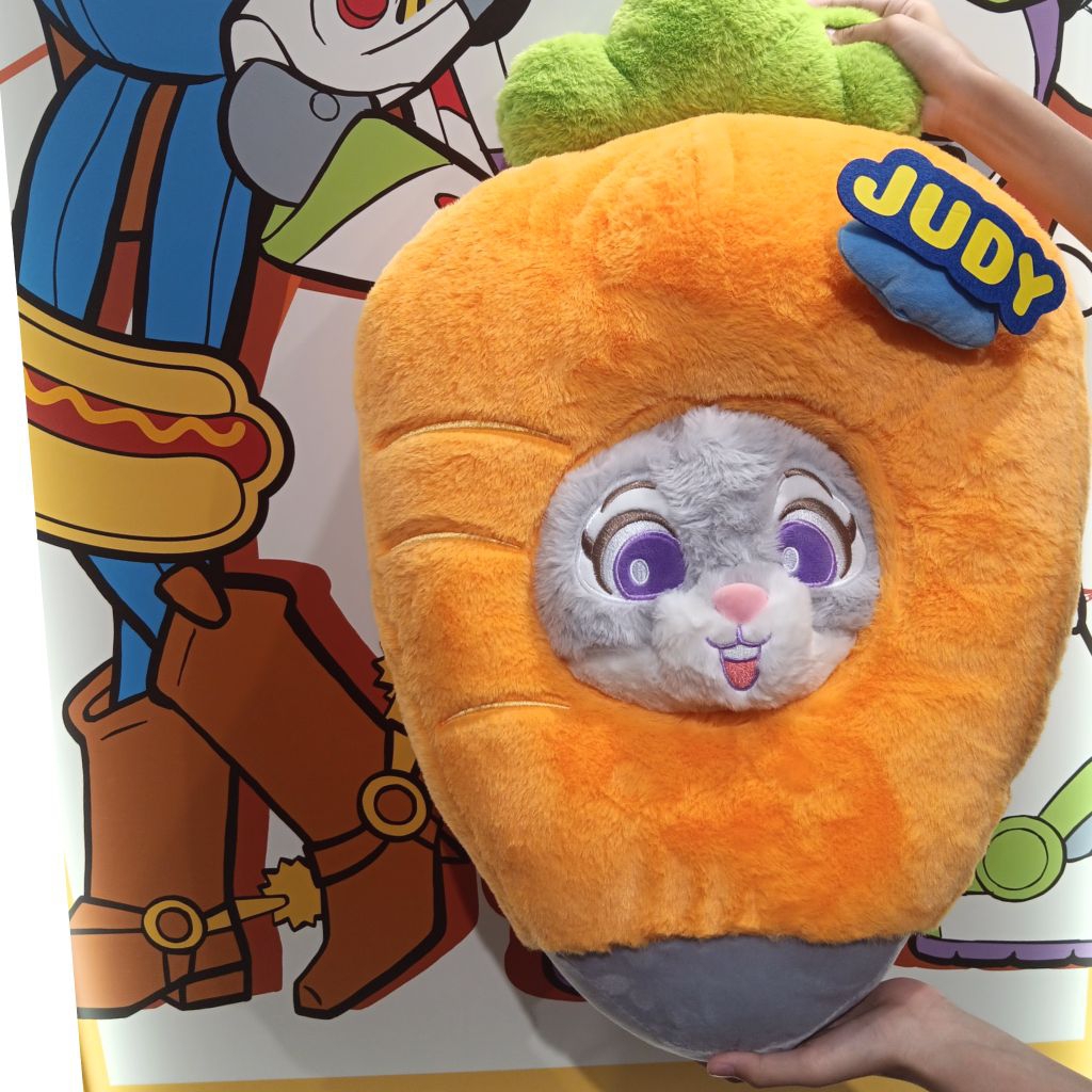 BONEKA ZOOTOPIA JUDY HOPPS CARROT PLUSH / BANTAL ZOOTOPIA JUDY HOPPS CARROT PLUSH
