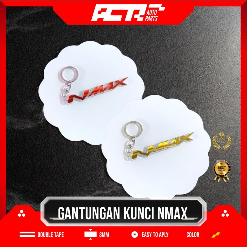 Gantungan kunci NMAX Keychain- Gantungan Kunci, Gantungan Kunci Motor Akrilik