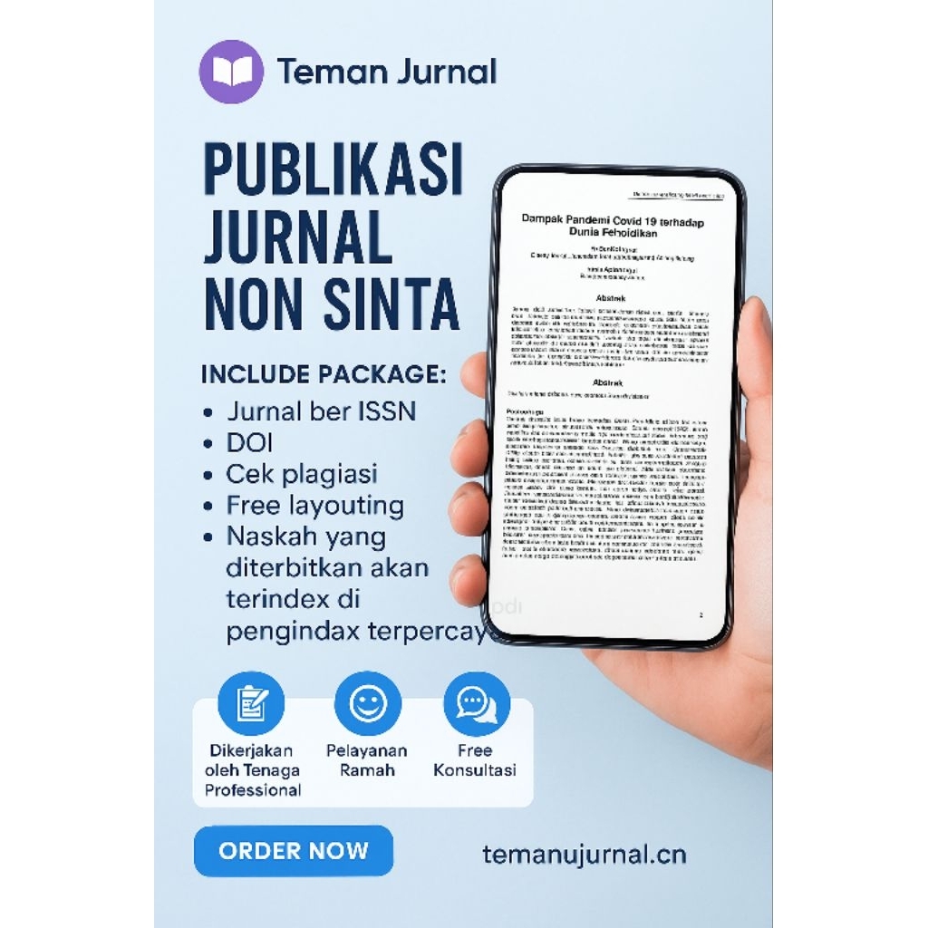 Paket Publikasi Jurnal Non-Sinta