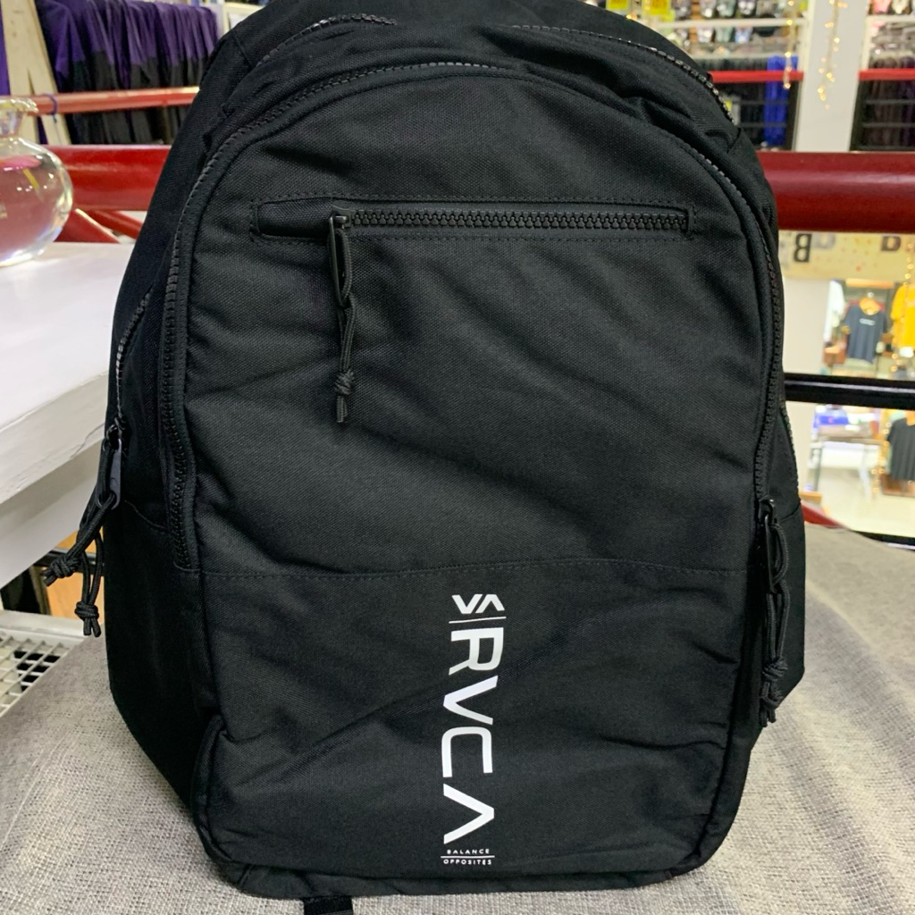 Tas Ransel Pria Rvca Original Rvca Backpack 24L Black New