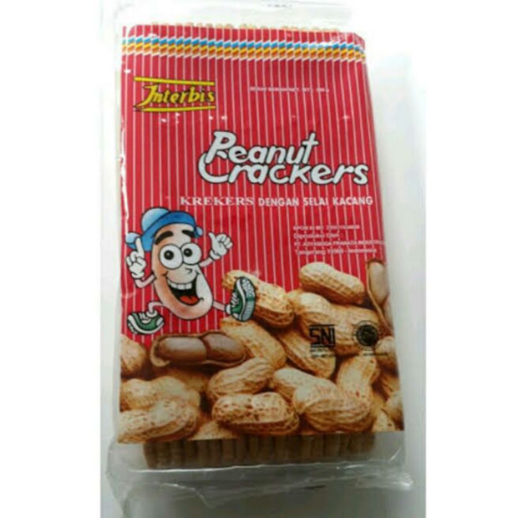 biskuit interbis / biskuit kacang 268 gram