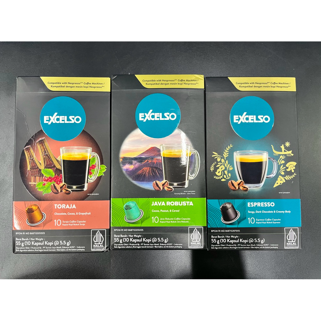 Excelso Kopi kapsul Nespresso Compatible