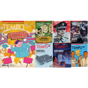 Paket Bundel Majalah Tempo Konsolidasi Indonesia Terpimpin dan 6 Majalah Lainnya