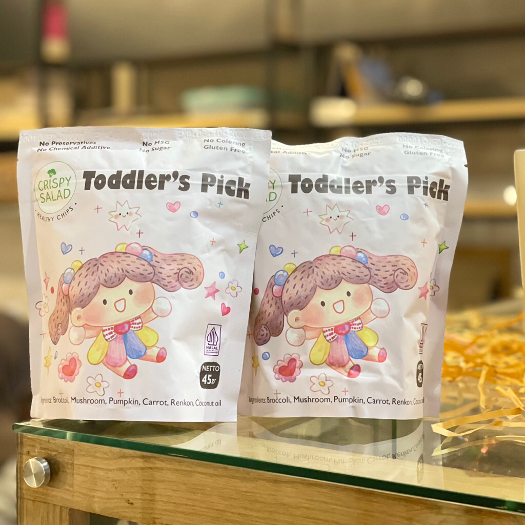 Crispy Salad Toddlers Pick 45 Gr Keripik Sehat Sayuran