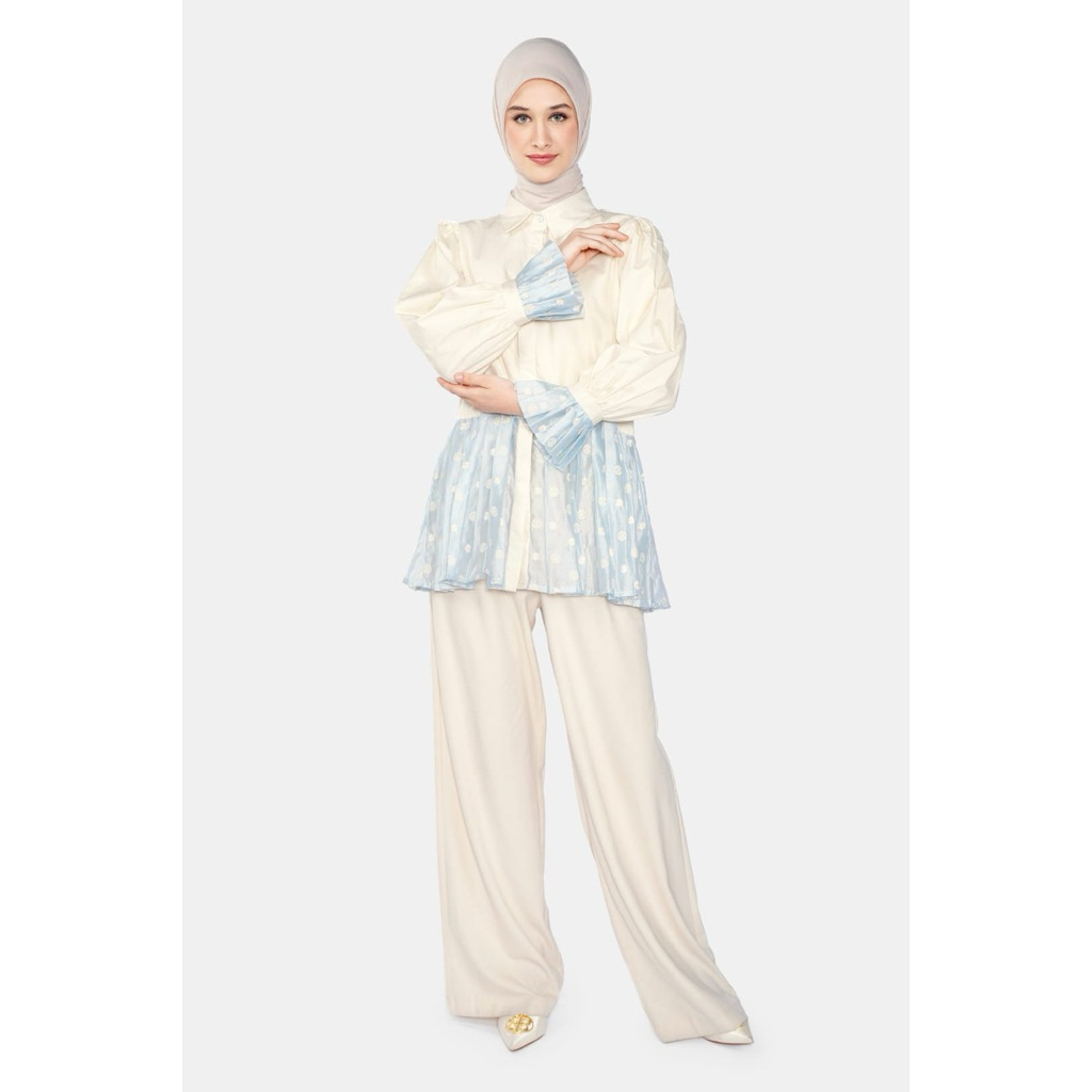 NADA PUSPITA MONOGRAM ORGANZA