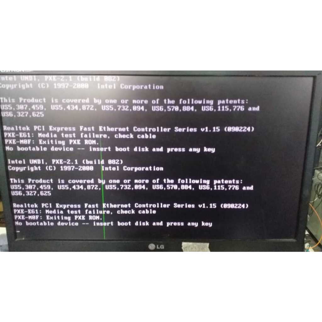 Laptop Toshiba L510 core i3 (Tidak tampil di LCD/layar)