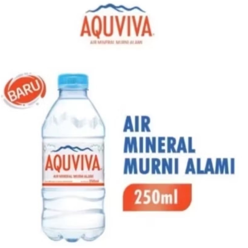 AIR MINERAL AQUVIVA 250 ML ISI 12 PCS