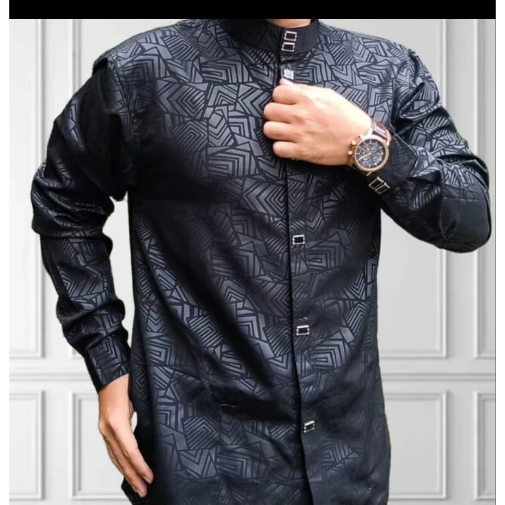 kemko sultan embos Koko sultan kemko terbaru kemeja Koko sultan embos