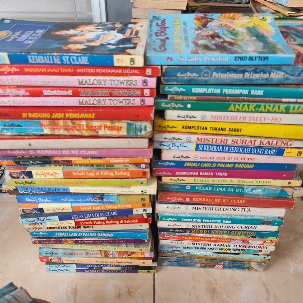 Novel Anak Lawas Nostalgia Karya Enid Blyton Banyak Judul Original