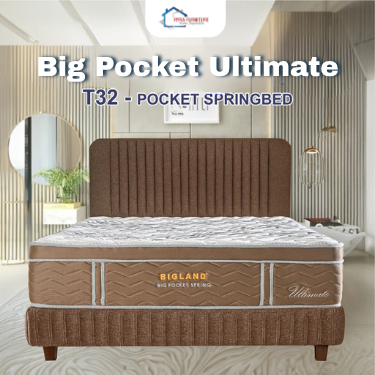 [KHUSUS SURABAYA, SIDOARJO, GRESIK] BIGLAND - ULTIMATE / SPRINGBED POCKET/KASUR MATRASS SPRINGBED